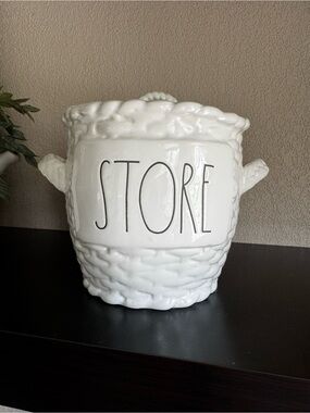 Rae Dunn Artisan Collection ‘Store’ Canister with Handles